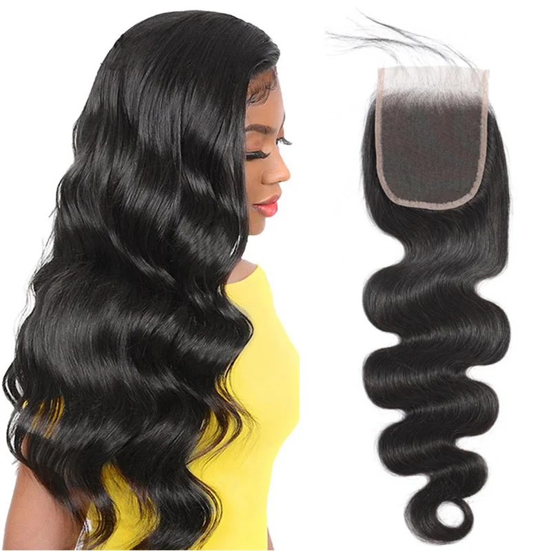 

Special Offer transparent hd lace closure Brazilian human hair, wholesale 4x4 5x5 6x6 7x7 lace closure virgin human hair vendors