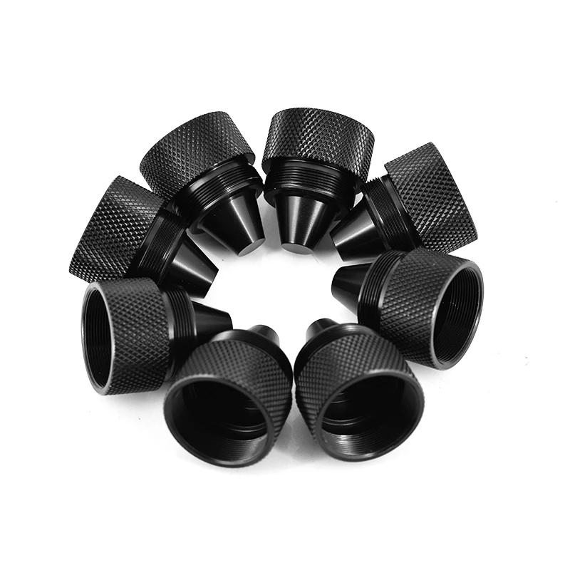 

1.375x24 Aluminum Storage Baffle Additional Extra Cone Cups Screw Cups for OD 1.57"L 10inch Modular Solvent Trap Fuel Filter