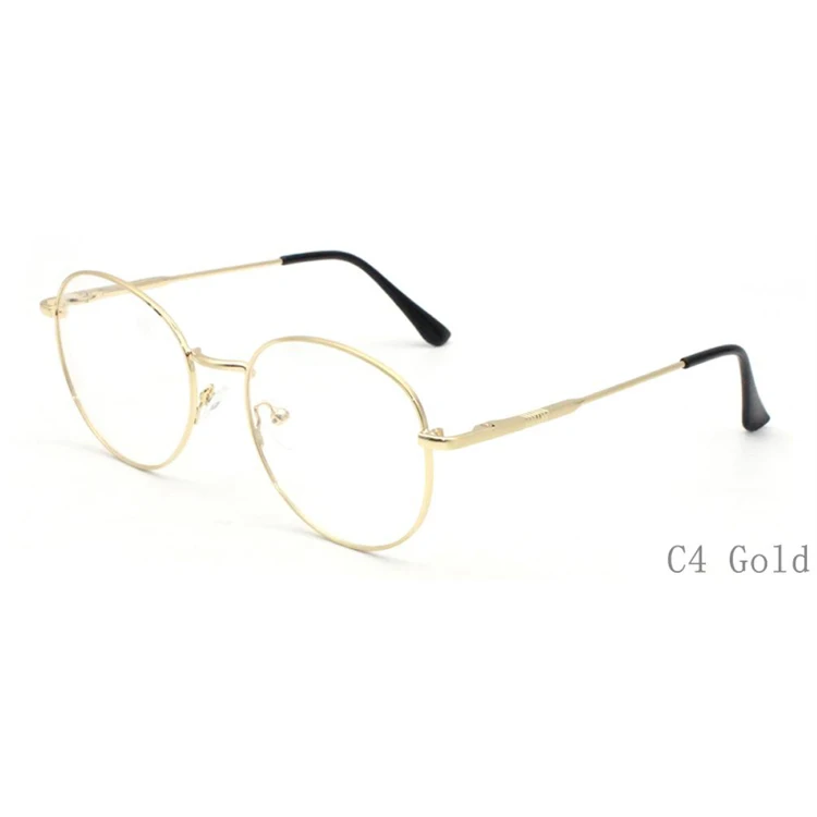 

Vintage Retro Metal Frame Clear Lens Glasses Fashion Harry Eyewear Eyeglasses, Custom colors