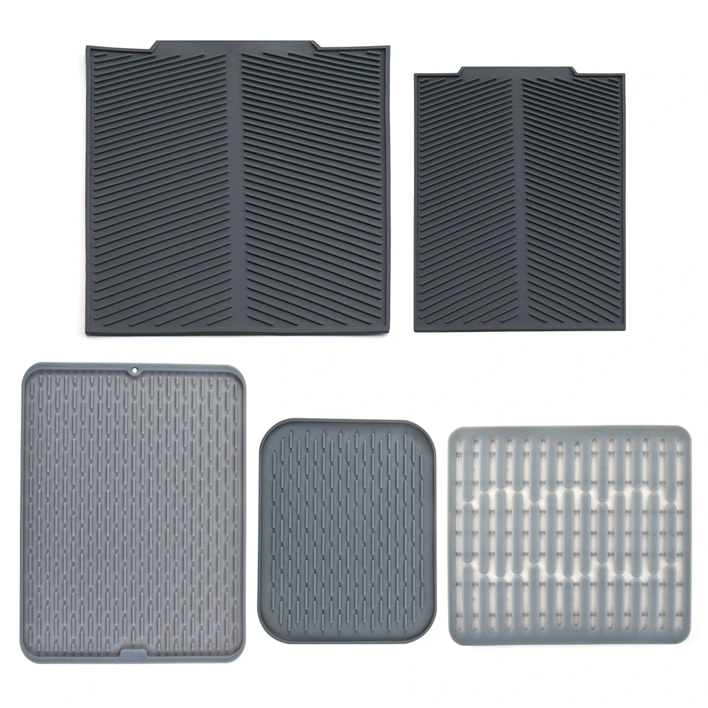 
High quality extra large size silicone sink pat silicone dish drying mat silicone trivet 