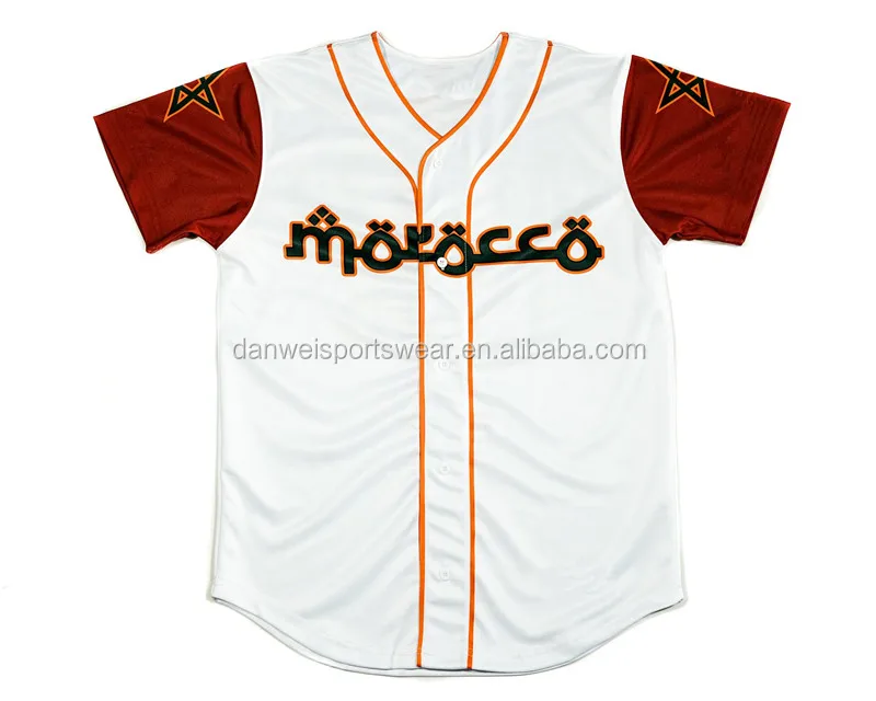 

2020 Breathable mesh slim fit pinstripe baseball jersey wholesale