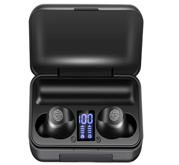 

true wireless earbud earphones & headphones headsets with amazon tws 5.0 wireless earbuds i12