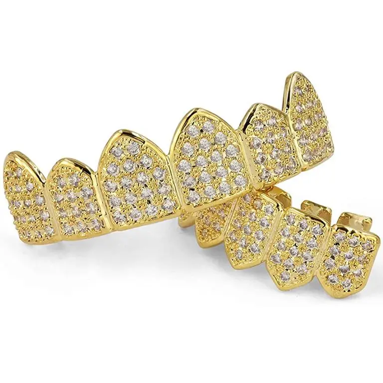 

Popular teeth grills gold platinum grill for teeth hiphop diamond grill teeth