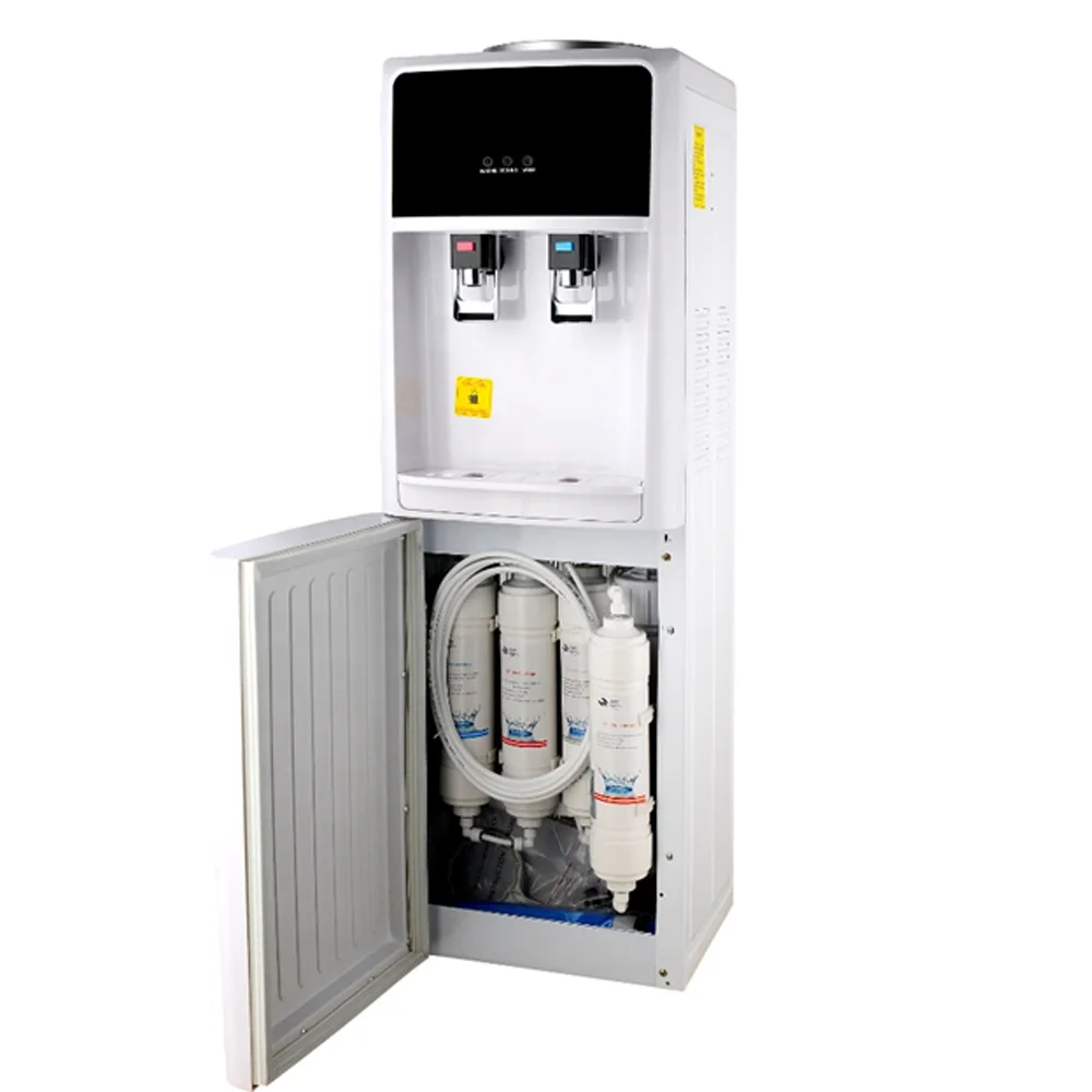 Hot And Cold Water Dispenser With Ro 5 Stage Water Filters Bottom