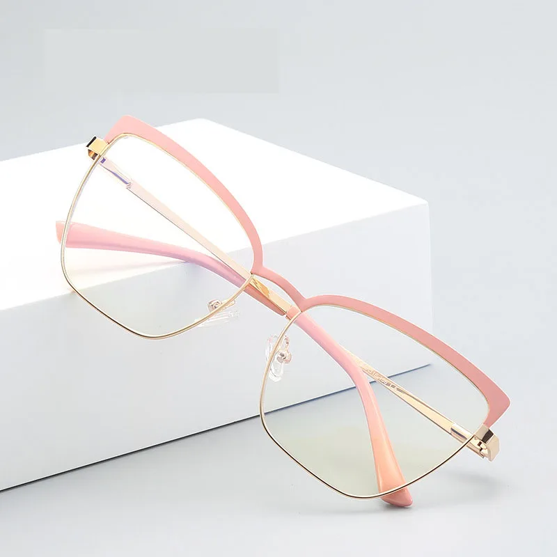 

Wholesale Metal Frame Optical Transparent Eyeglasses Manufacture For Women China Eyeglass Frames