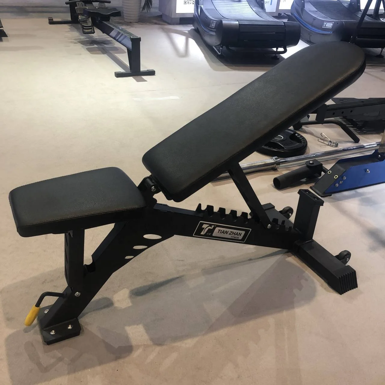 

Hot sale China commercial exercise bench home gym equipment adjustable weight bench, Customed
