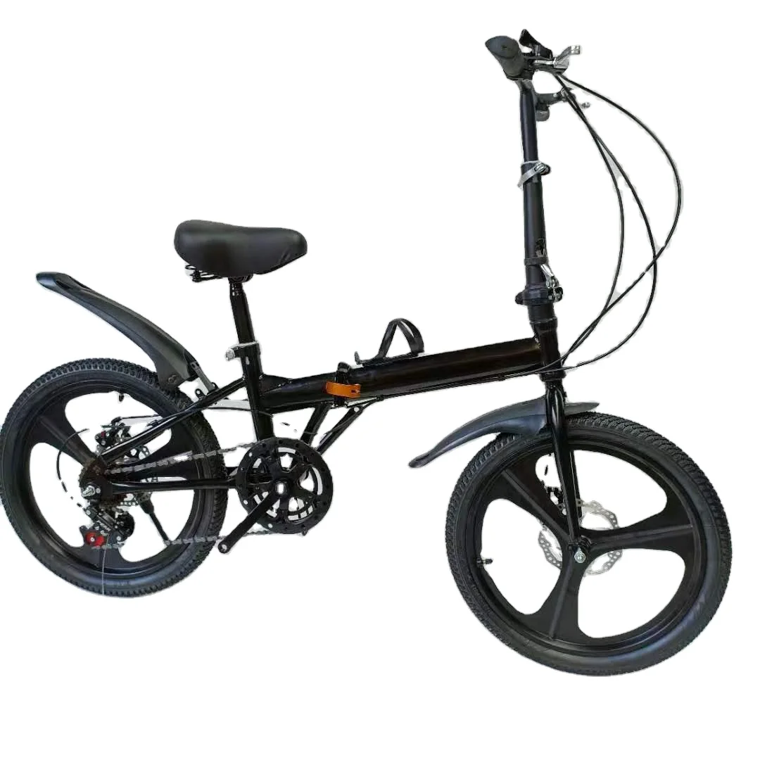 

Manufacturers wholesale adult large ultra-light portable college student bicycle men and women folding disc brake bicycle