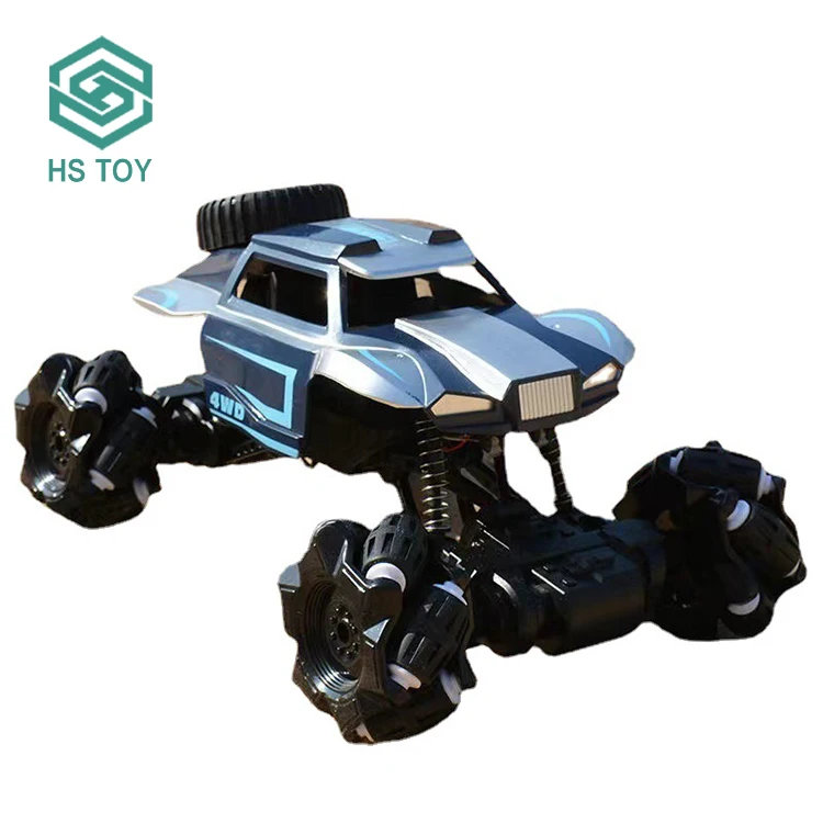 

HS 2.4Ghz 4WD Charging Drift Stunt Car Rock Crawler RC Car 4*4 Off-road Vehicle Light With 360 Degree
