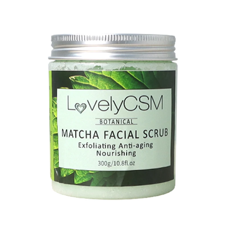 

High Quality Natural Green Tea Exfoliating Moisturizing Matcha Body Scrub