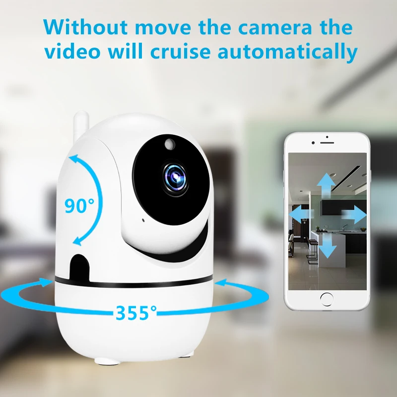
2020 Baby Monitor Camera Wireless Wifi Smart Home Security Camera 