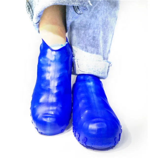 

Wholesale Custom Stock Rain Cover Cubre Zapatos Durable Silicone Rubber Waterproof Non-slip Protector De Zapato Cover, Any pantone colors is available