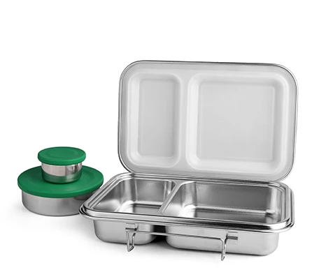 

Aohea 2 compartments bento lunch box 304 stainless steel bento box with food container lunchbox, Customize