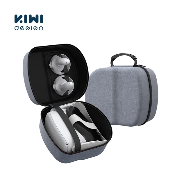 

KIWI design Zipper Hard Eva Travel Case Apply To Oculus Quest 2