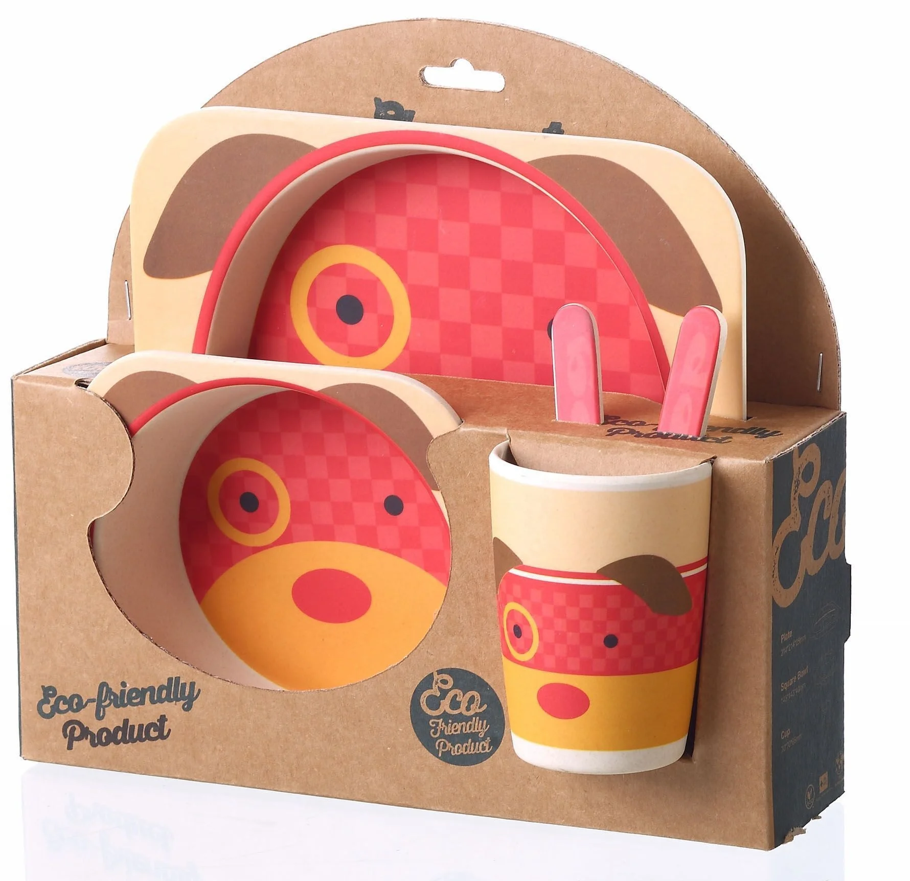 

Lovely design Ukraine Baby Dinnerware bamboo fiber kids bowl baby meal set dinnerware kid carton bamboo