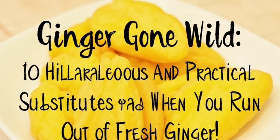 Spices and Herbs Alternative to Ginger