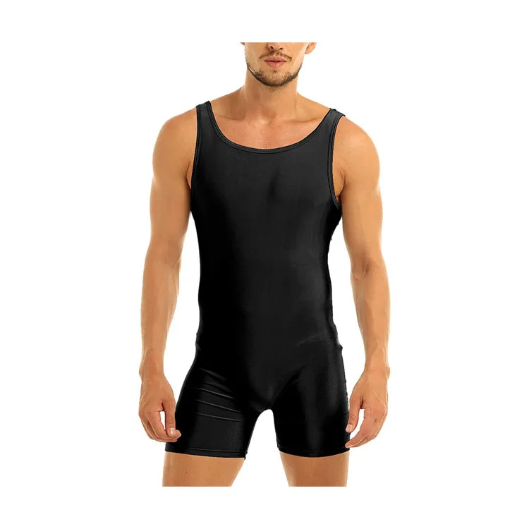 

Highly Elastic Soft Fabric Wrestling Singlets For Professional League Men OEM & ODM Service, Customized color