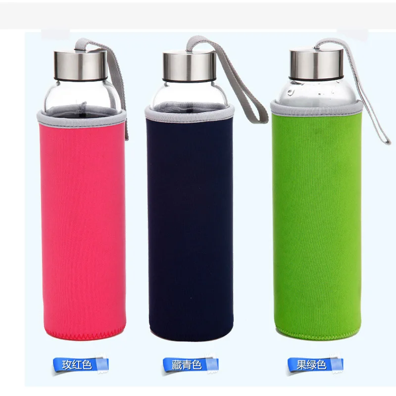 

Mikenda 300/400/500ML Portable Light weight Practical Plastic Water Cup Drinking Bottle for Outdoor Sports Transparent Handy Cu