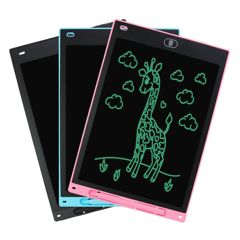 8.5/10/12 Inch LCD Writing Tablet 10 Inch Funny Memo Pad Colorful Doodle Board Toddler Toys Gifts for School for Kids