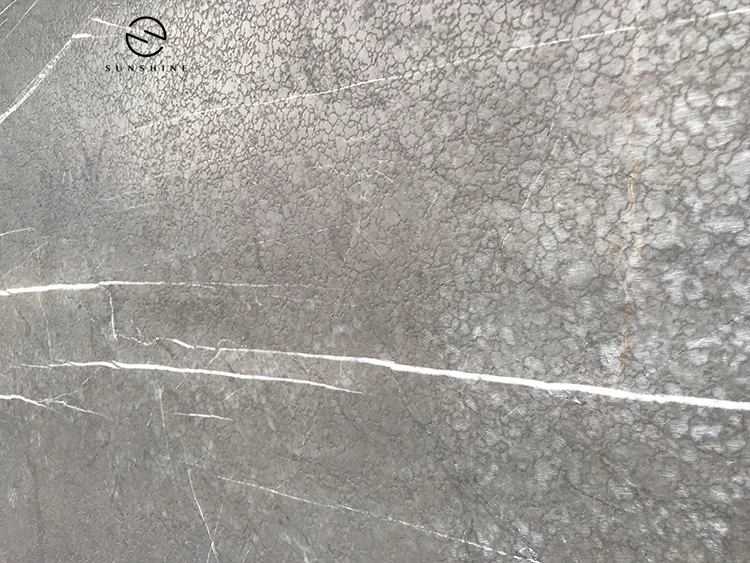 Iranian Classic Pietra Grey Marble Slab For Project Wall Tiles