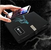 Notebook mobile power charger Wireless Custom Notebook With 8/16/32GB U Disk Promotional Gift set