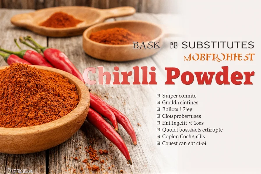 sub for ancho chili powder