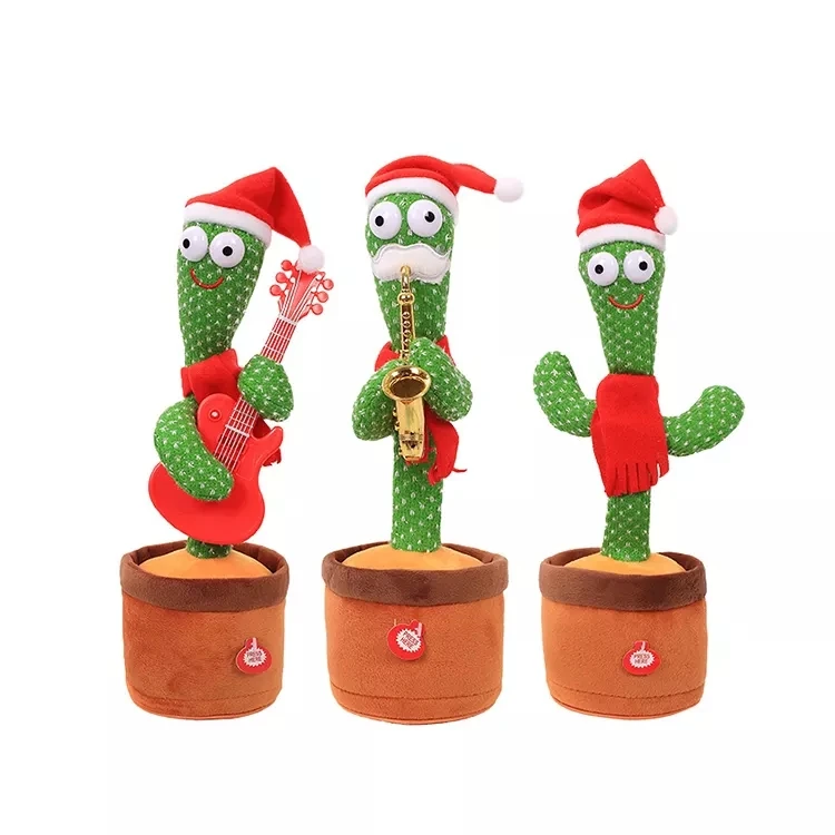 

New Design Repeating Singing Dancing Cactus Toy Dancing Cactus Toy