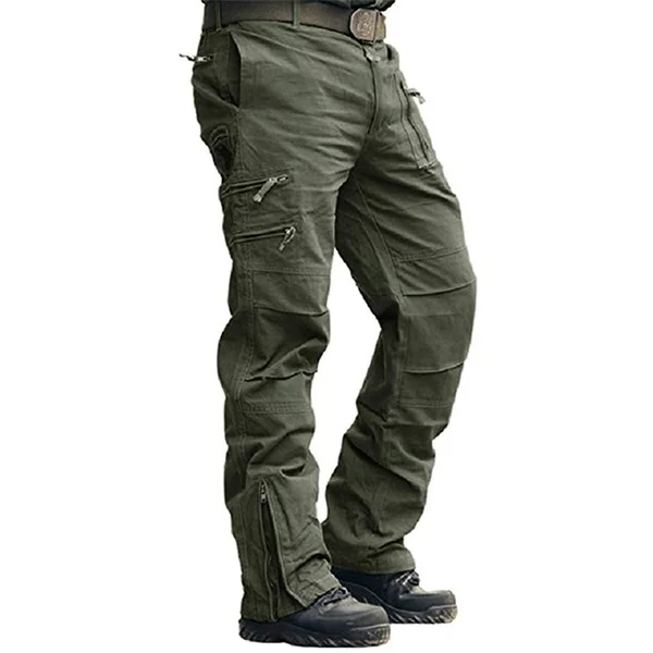 

Wholesale High Quality Cotton Casual Full Length Trousers Tactical Military Cargo Pants for Men, Black, khaki, armygreen, camoflage