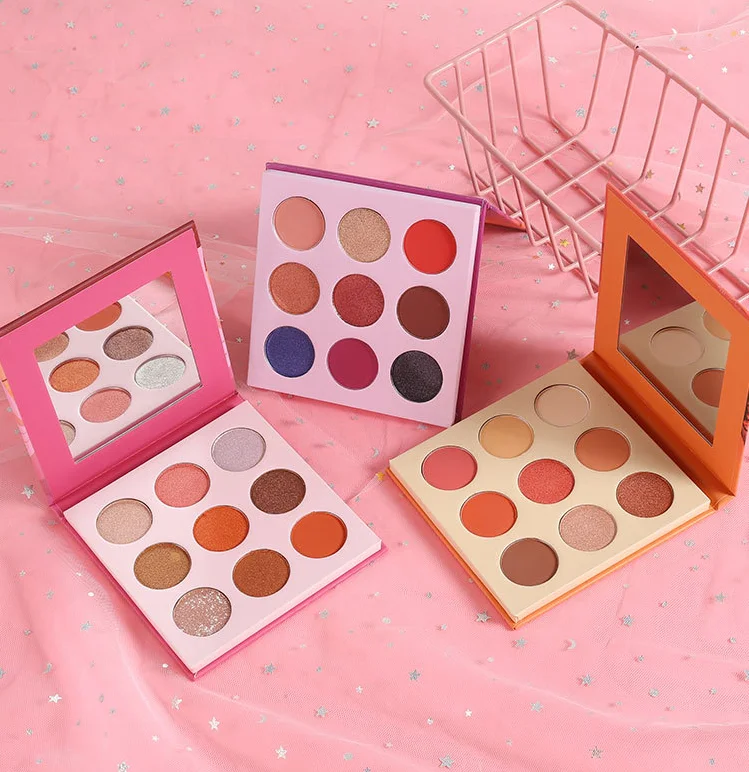 

9 Color Makeup Matte Eyeshadow Eyeshadow,eye Shadow Powder 9 Colors Waterproof Dry