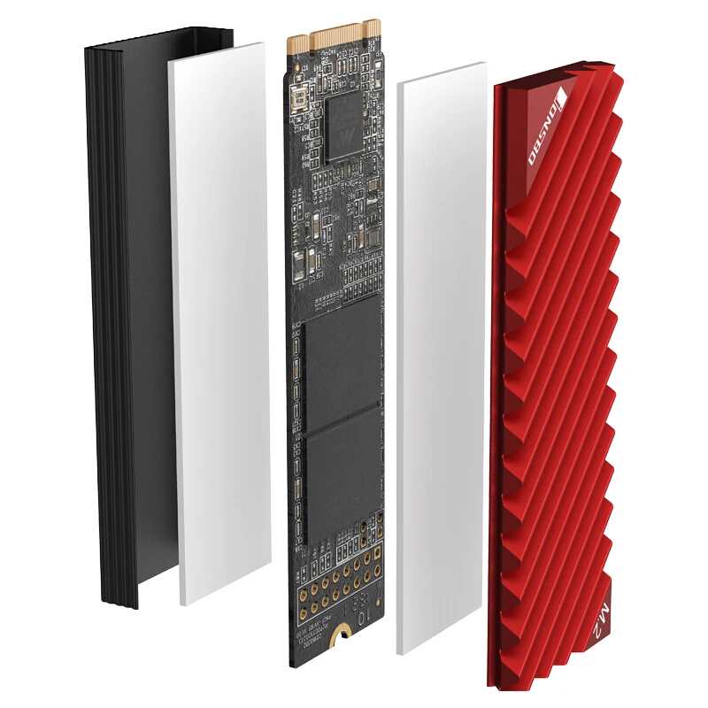 

Jonsbo M.2-3 Aluminum 2280 nvme SSD Heat Sink