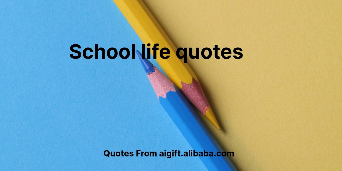 school life quotes