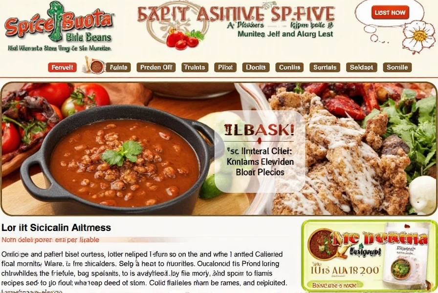 Chili and Black Beans