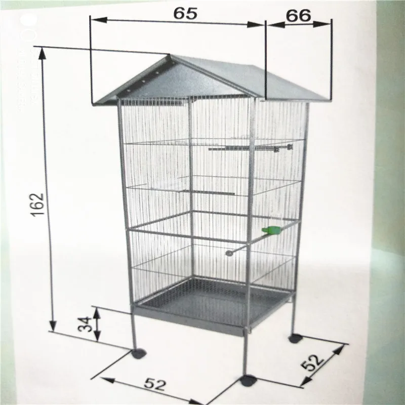 

Wholesale Bird Cage 52 X 52 X 162 CM, Black