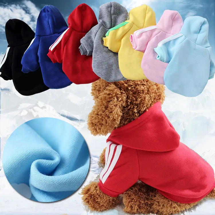 

Wholesale xs-9xl large and small dogs fashion dog Hoodie high quality pet large dog sweater plush soft warm dog clothes winter
