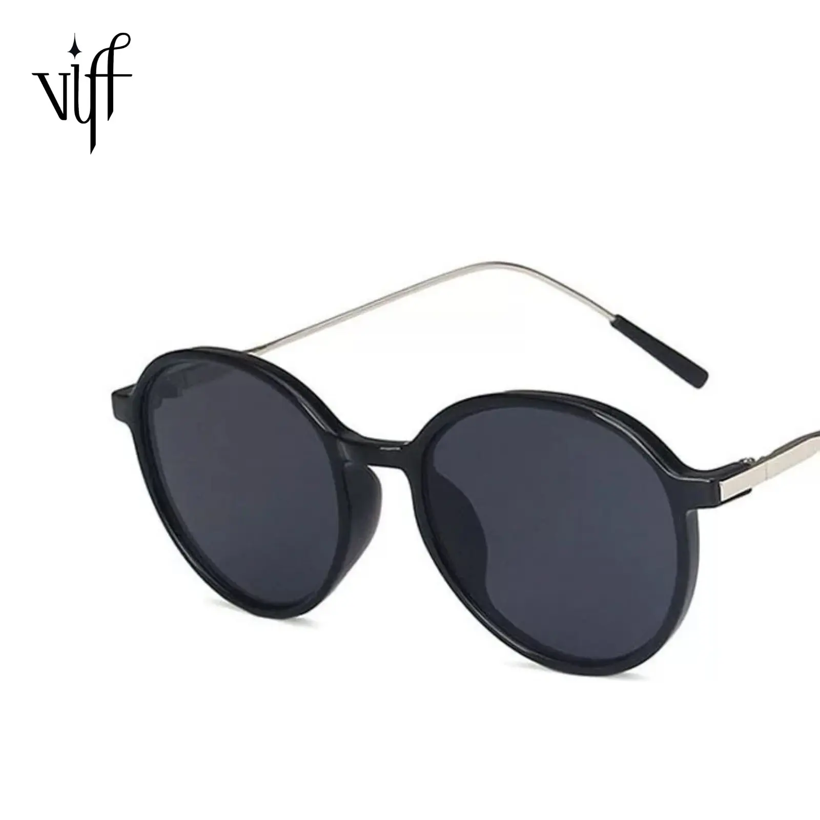

VIFF HP20622 Custom 2021 Hot Sale Retro Small Round Men Women Fashion Sun Glasses Sunglasses for Girls Shades