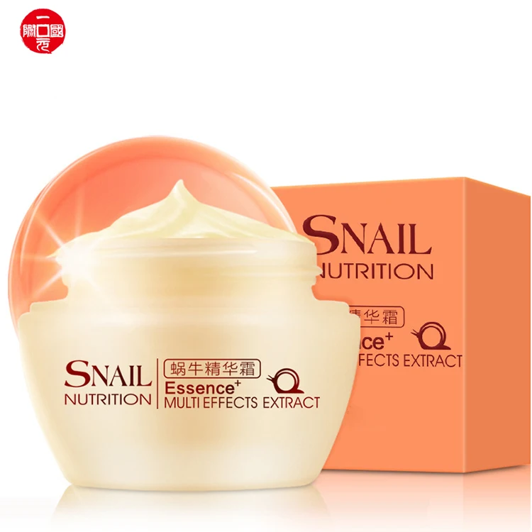 

Women snail repairing collagen snail cream