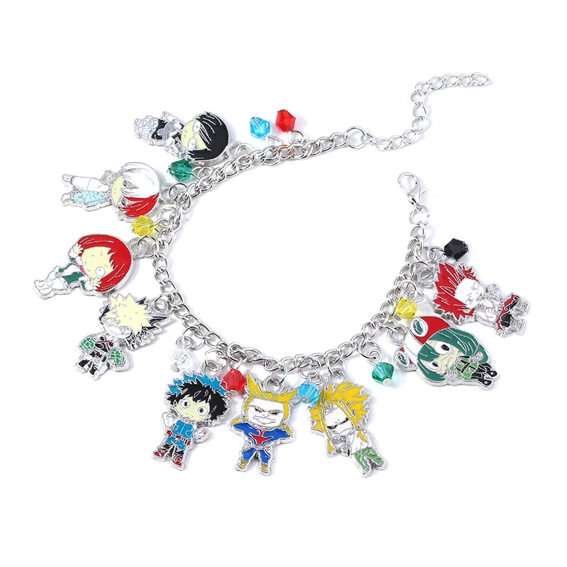 

Anime My Hero Academia Character Figure Accessories Charms Bracelet For Women Boys, Other