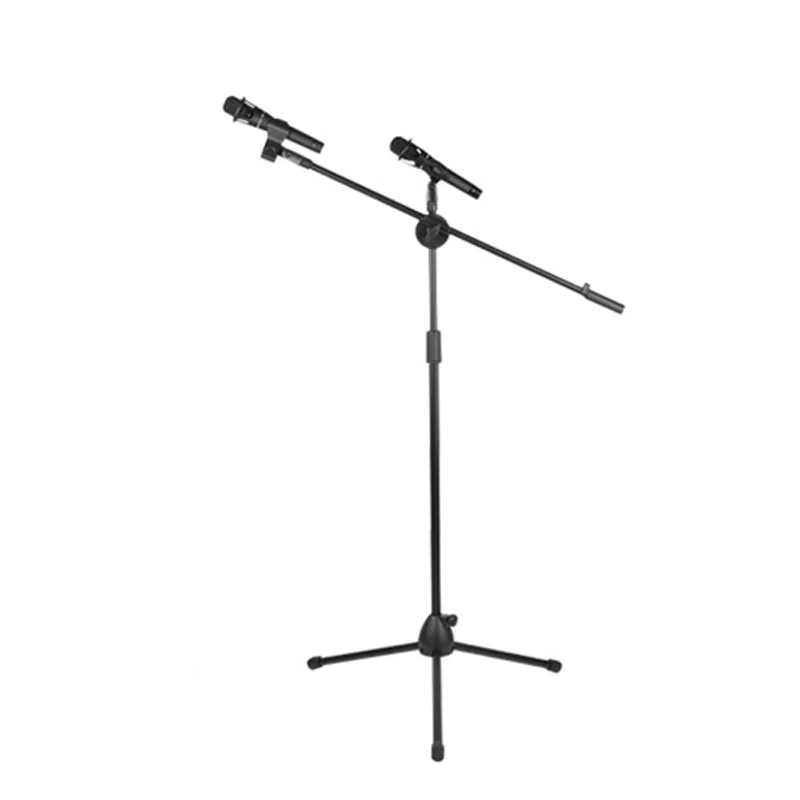 

New Functions ML03 Live Microphone Lift Stand Floor Microphone Stand Stage Performance Vertical Tripod