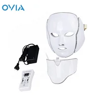 

Facial Care Massager Beauty Device 7 Color Facial Beauty Therapy LED Light Mask for Face and Neck Whitening