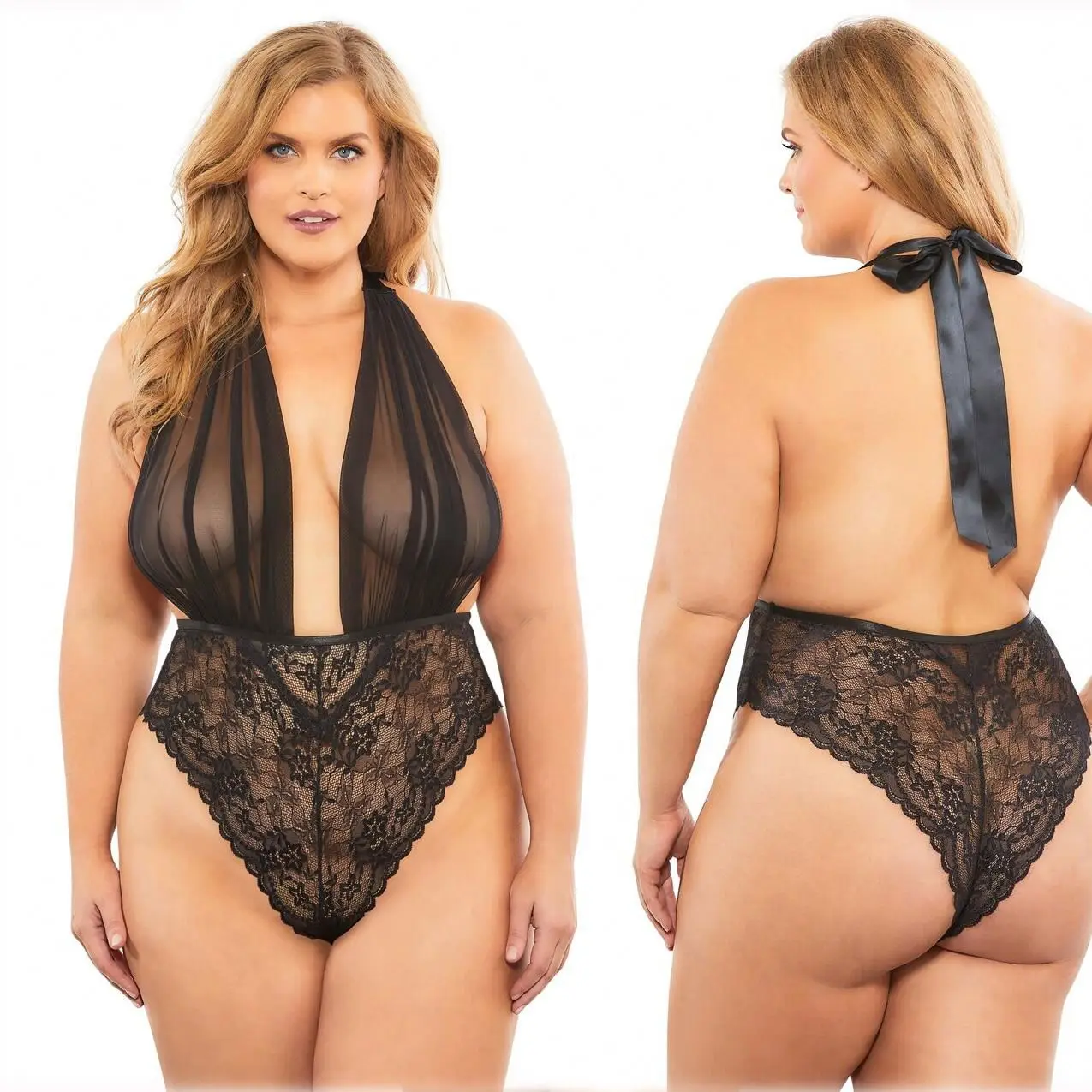 

Factory Stock Amazon's Hot Sexy Plus Size Lingerie Bulk 2Xl For Plus Size