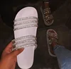 Rhinestone Women Slippers Flip Flops Summer Slides Women Shoes Crystal Diamond Bling Beach Slides Sandals Casual Shoes