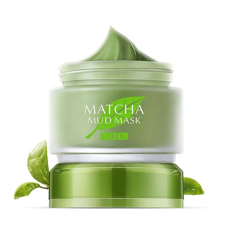 

Deep Cleans Face Pores Volcanic Green Tea Mask Mineral Dead Sea Matcha Mud Mask