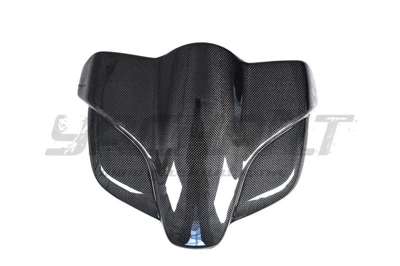 Trade Assurance Dry Carbon Fiber Fit Interior Cover Fit For 2015-2019 F488 GTB & Spider Instrument Cluster Cover Plain Weave