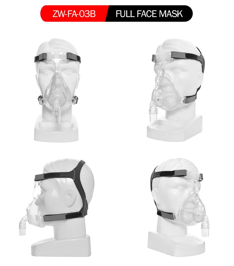 Fa03b Cpap Full Face Shield Silicone For Auto Bipap Bmc Resmed