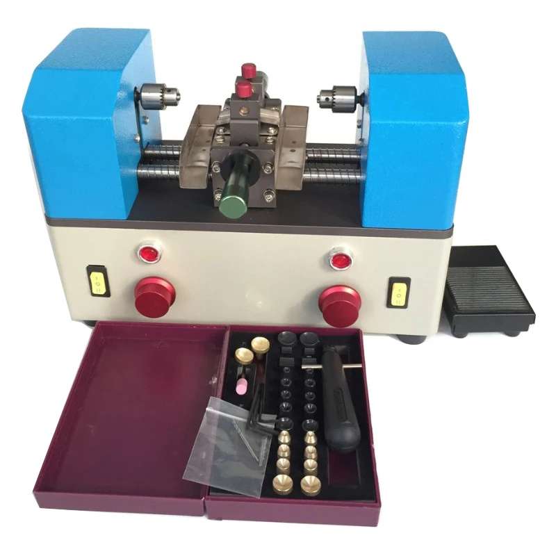 

Jewelry Making Machines Gem Bead Drill Double Head Pearl Drilling Holes Machine