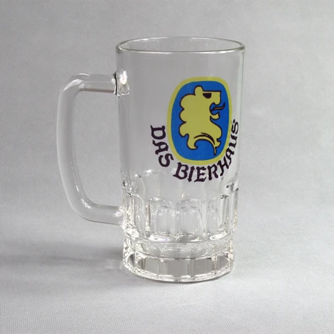 

450Ml Sublimation Blank Custom Heavy-duty 24 ounce beer glass mug wholesale, Transparent