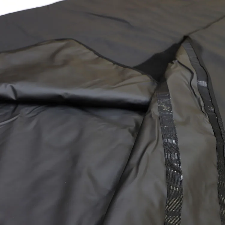 

Hosehold Black Leather Skin-friendly With Charcoal Layer For Detox Sauna Blanket