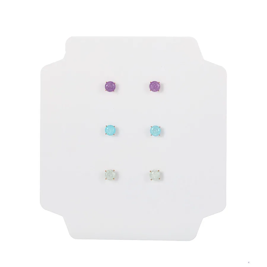 

A00907757 xuping jewelry Wholesale cheap fashion simple Ice stone clearance sale 18k gold color stud earrings