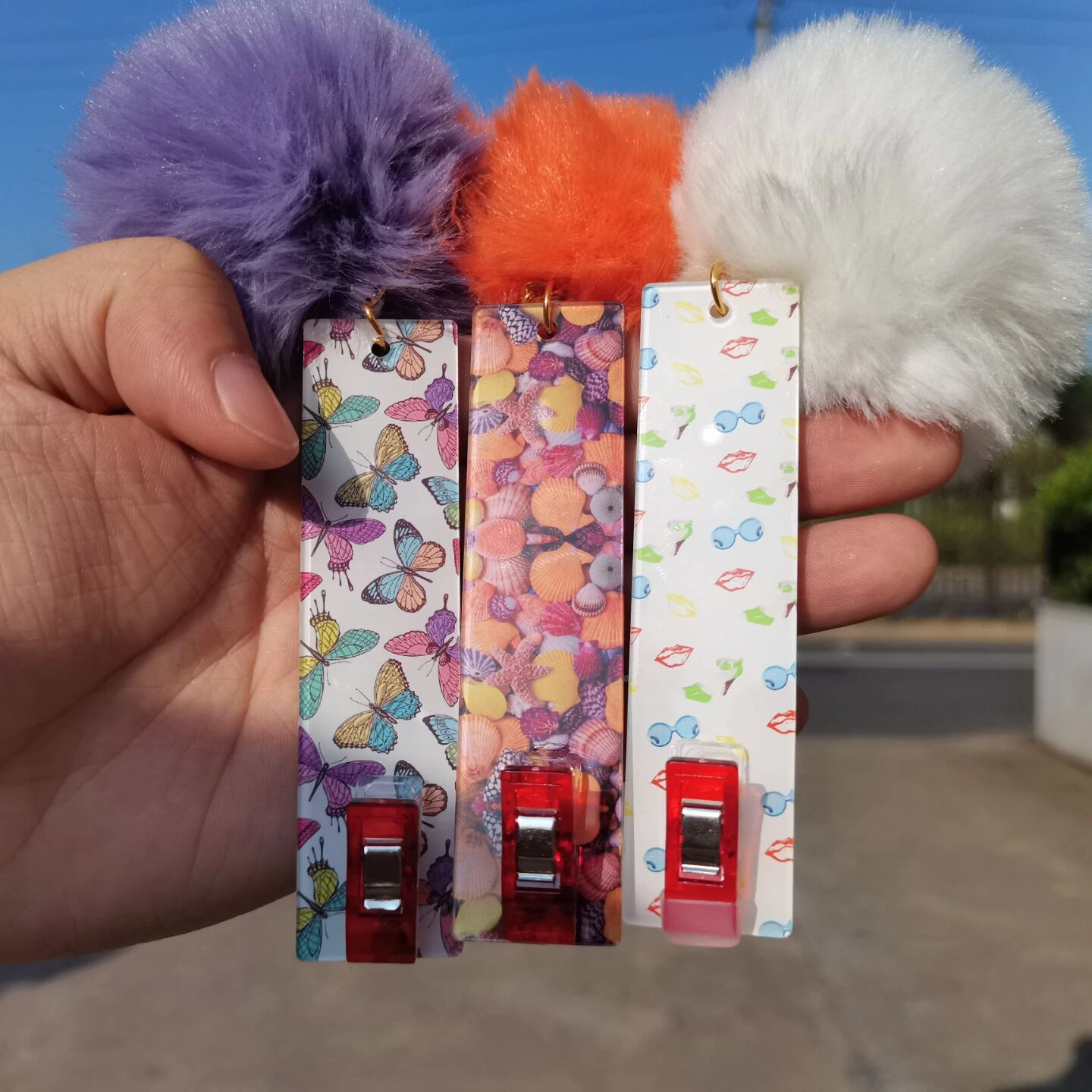 

ATM Card Clips for long Nails Wholesale Custom Logo Acrylic Card Grabber For ATM