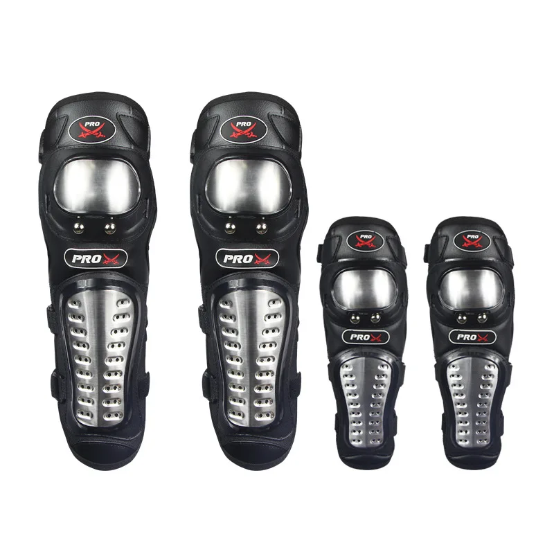 

WOSAWE Hard Shell Moto Knee Pads Set Brace Support Sports Off-Road Guard Kit Snowboard Kneepad Hockey Motorcycle Protection Kits