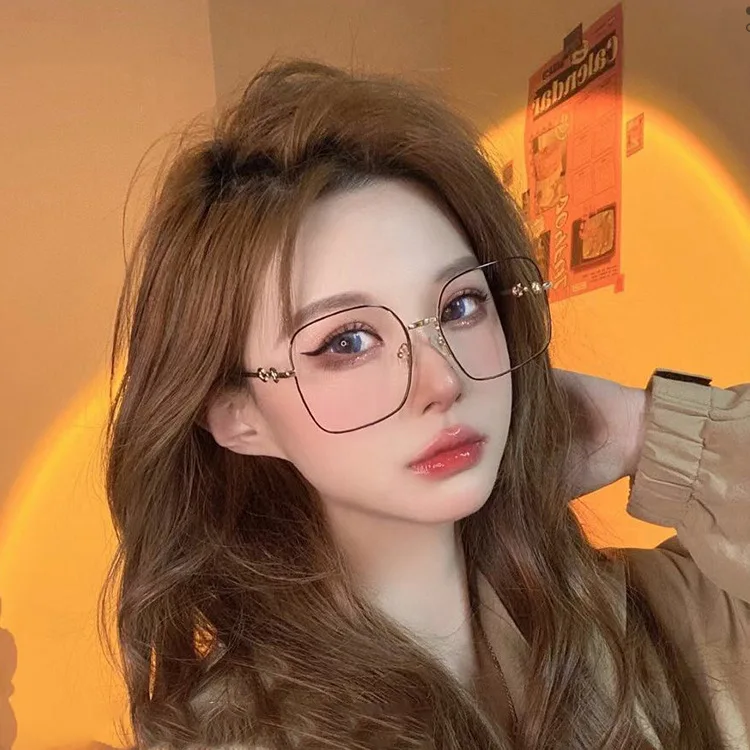 

Wholesale fashion large frame square spectical frames eye glasses eyewear river optical eyeglasses frames vintage, Choice